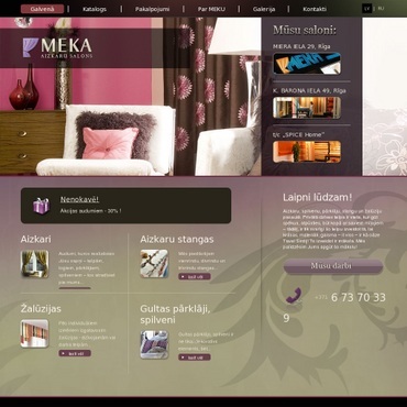 Aizkaru salons Meka, Jasa, SIA